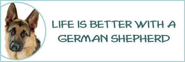Life is Better with a German Shepherd Decal