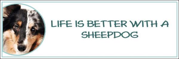 Life is Better with a Sheepdog Decal
