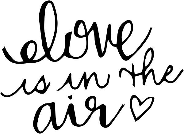 Love is in the Air Stamp