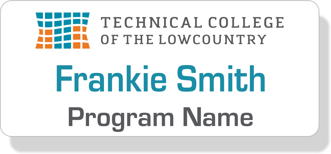 Technical College of the Lowcountry Name Tag