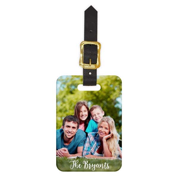Custom Portrait Luggage Tag