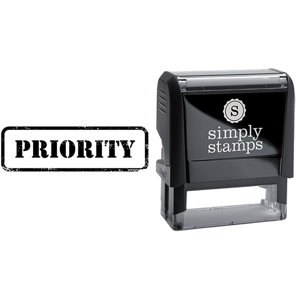 Army Lettering Priority Business Stamp