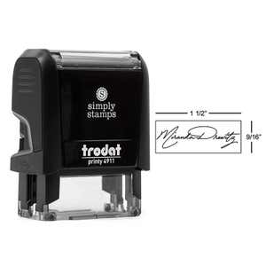 Small Signature Stamp