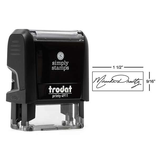 Small Signature Stamp