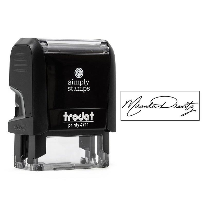 Small Signature Stamp, 1/2