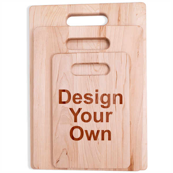 Personalize Your Own Maple Cutting Board (Vertical)