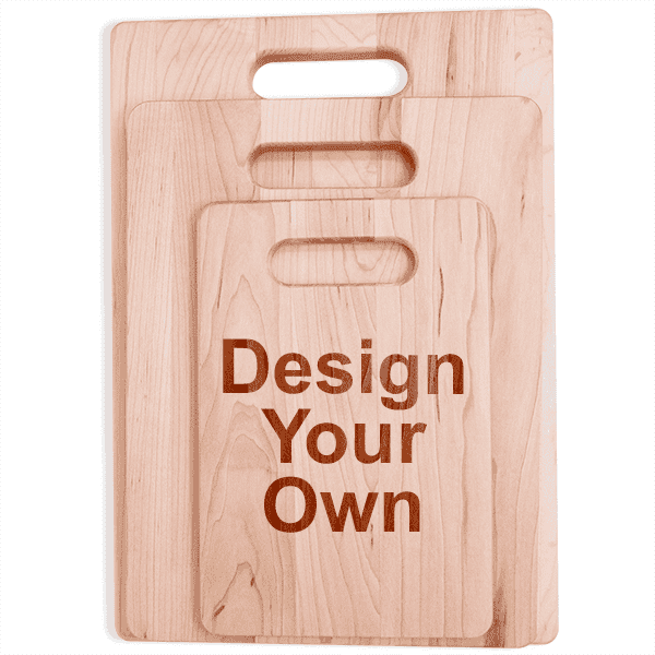Personalize Your Own Maple Cutting Board (Vertical)