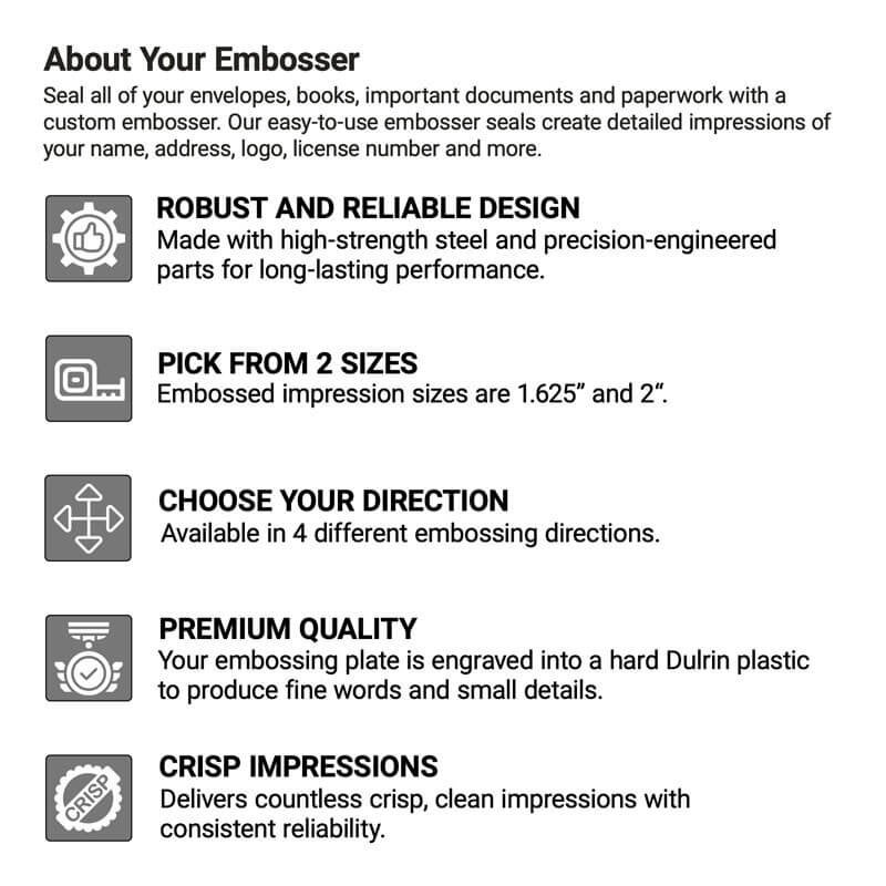 About Your Embosser Infographic