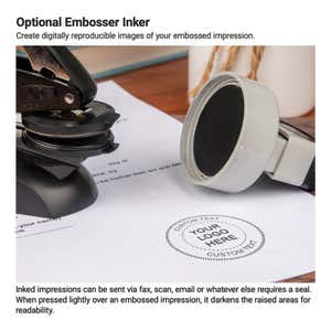 Ink your Embossed impression to make it stand out