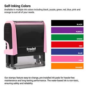 Self-Inking Stamp Colors