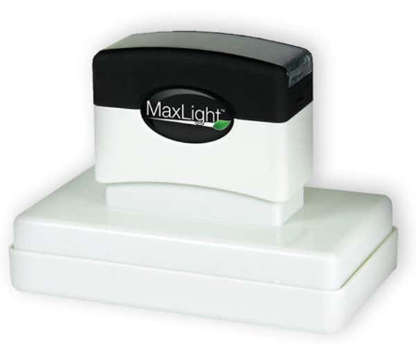 MaxLight Custom Pre-Inked Stamp - FS29