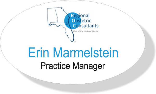 MedNax Oval Name Tag 1.75" x 3"