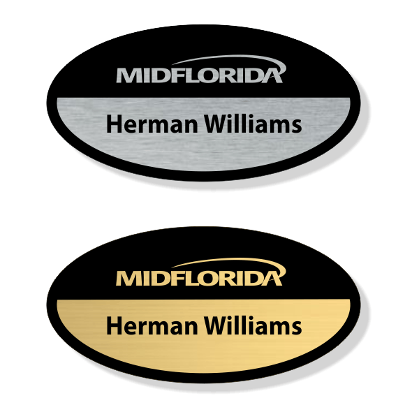 MIDFLORIDA Credit Union Name Only Name Tag