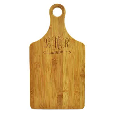 Monogram Paddle Cutting Board - alternate view