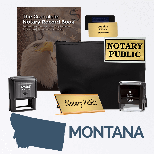 Montana Deluxe Notary Kit