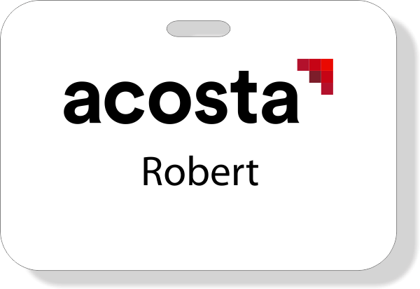 Mosaic Pro Continuity Badge Acosta Name Tag