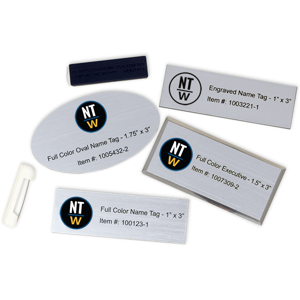 Name Tag Sample Kit