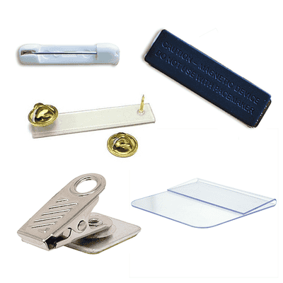 Gold Military Style One Line Name Tag - alternate view