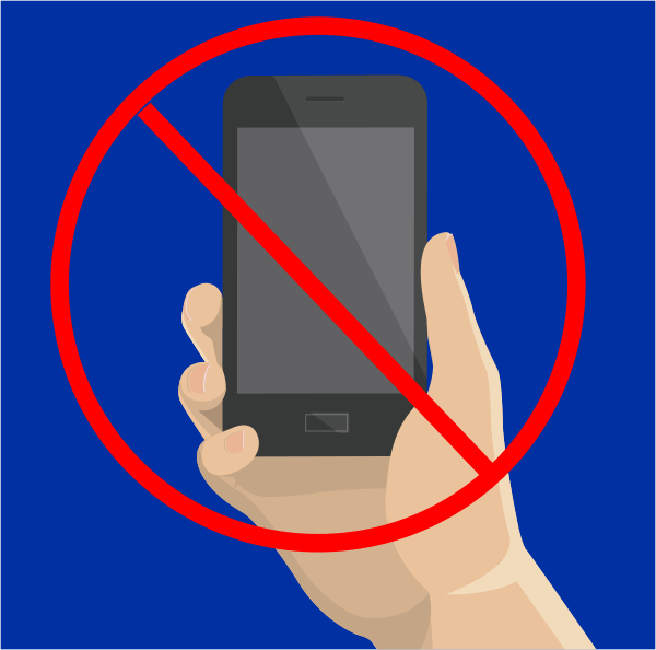 No Texting Bumper Sticker