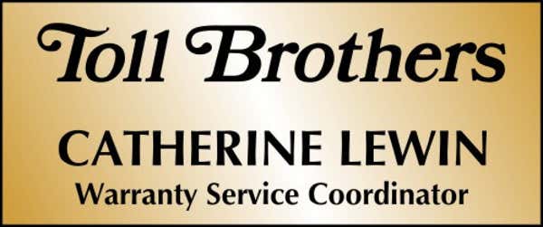 Toll Brothers - Employee Name Badge