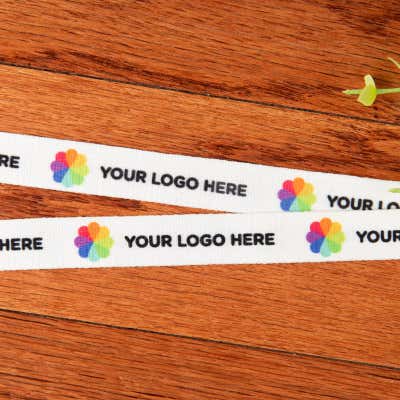 Custom Lanyard - Upload your Logo - alternate view