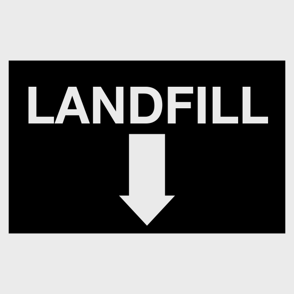 Oakland University 10X16 LANDFILL sign