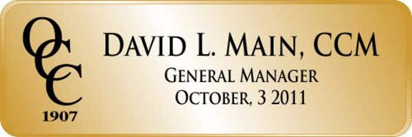 OCEANSIDE Management Nametag