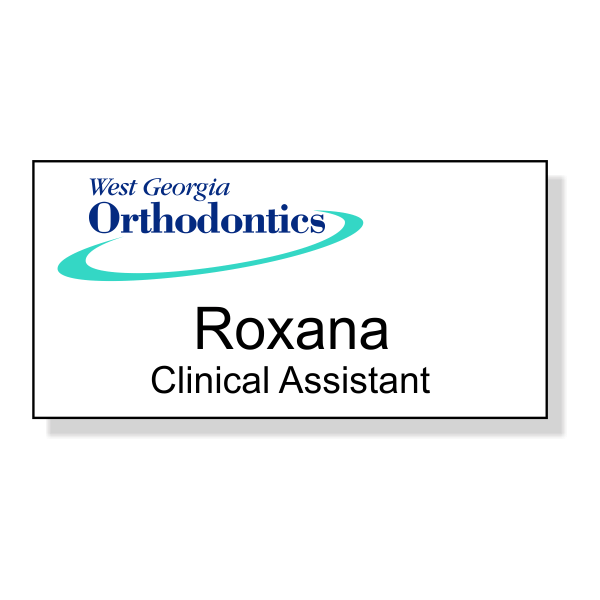 Orthosynetics West Georgia Name Tag