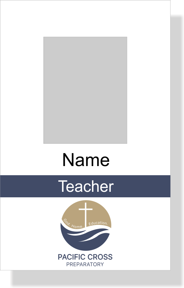 Pacific Cross Prep ID Badge