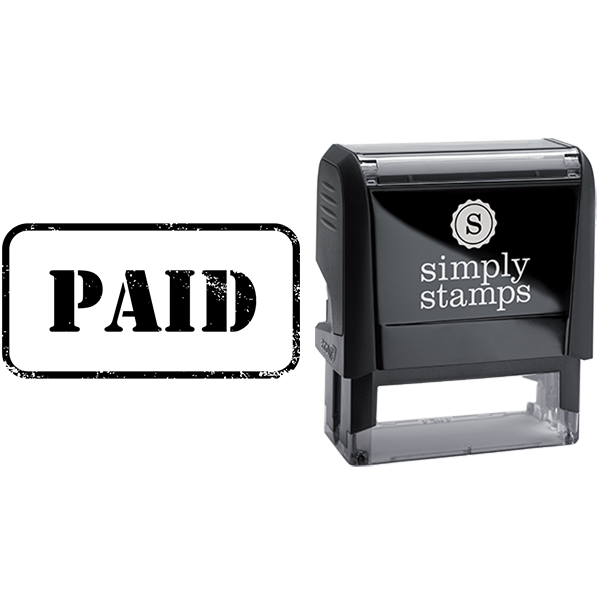 Army Lettering Paid in Business Stamp