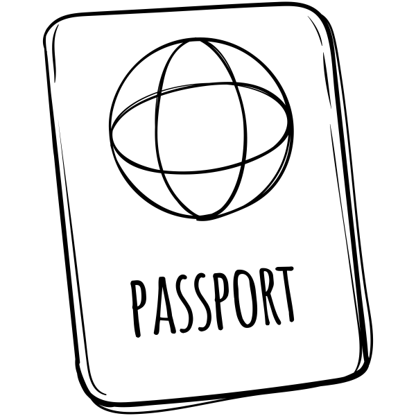 Prague Travel Return Address Stamp