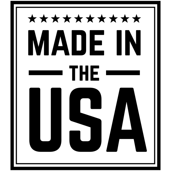 Made in the USA Stars Rubber Stamp