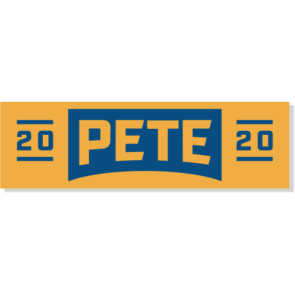3" x 10" Pete Buttigieg Presidental Campaign Bumper Sticker