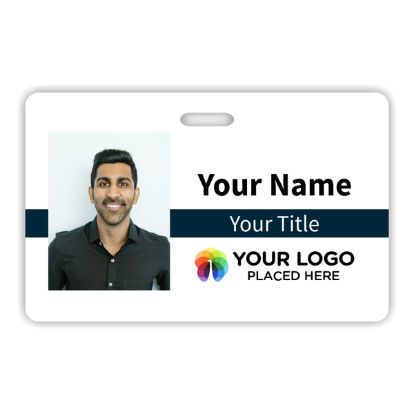 Photo ID Badge Horizontal - Style 103