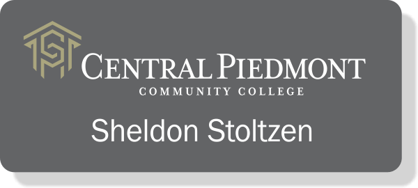 Central Piedmont - Grey Badge - New Logo
