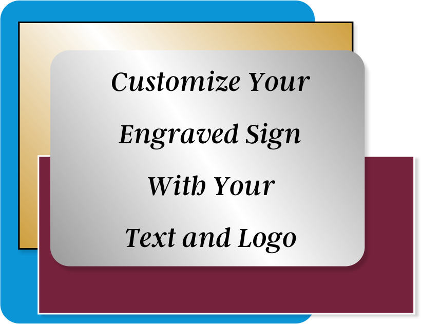 Color Sign Vertical 20" x 12"