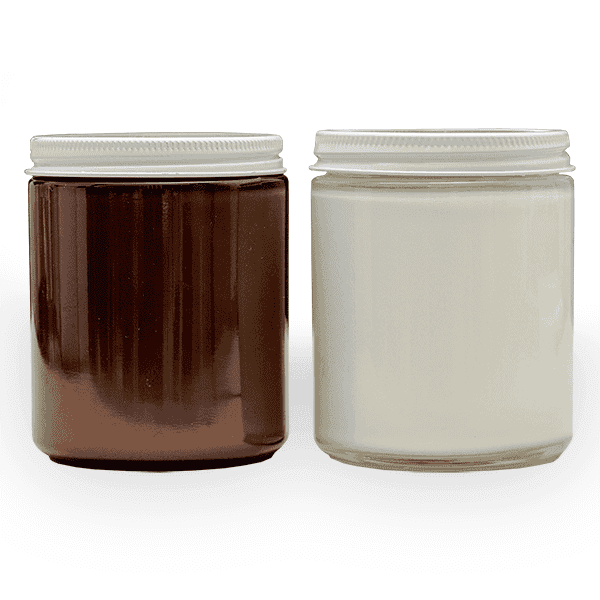 Custom Upload Your Logo Thank You Candle Jar Options