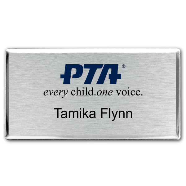 PTA Fancy Full Color Name Tag
