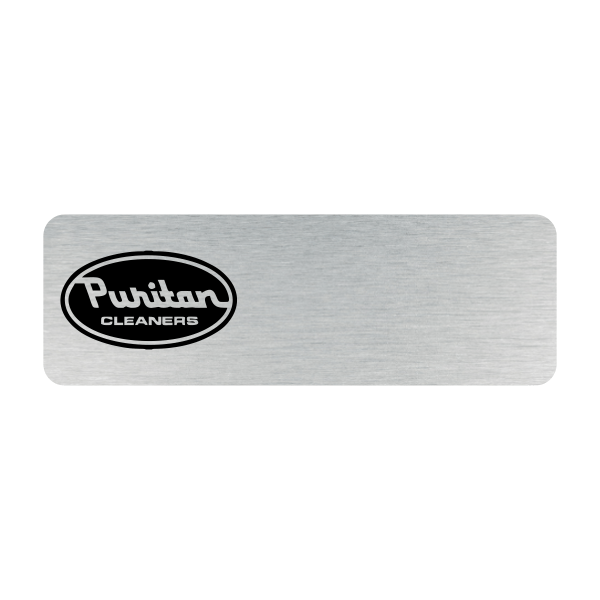 Puritan Cleaners - Silver Badge - Logo Only