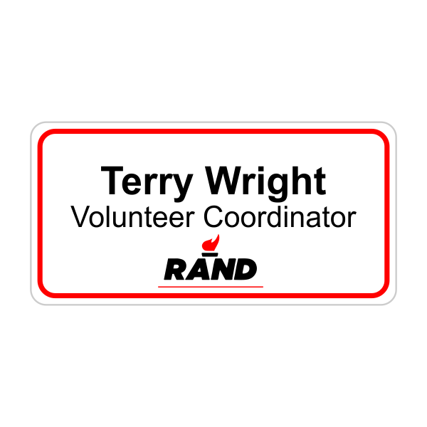Rand Paul Presidential Name Tag