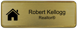 Real Estate Name Tag
