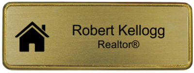 Real Estate Name Tag