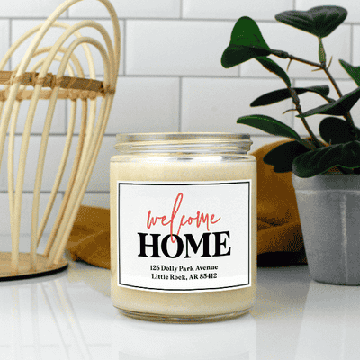 Custom Realty Candle Welcome Home - alternate view