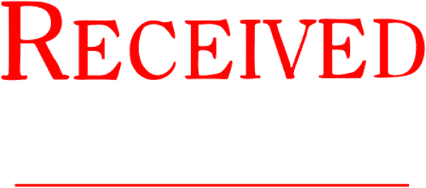 Received Title Stamp