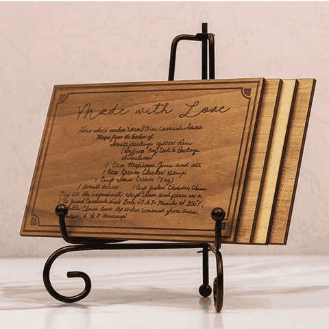 Upload Your Recipe Custom Magnetic Recipe Card
