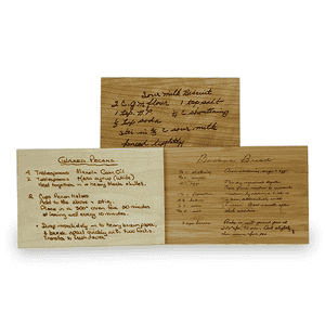 Upload Your Recipe Custom Magnetic Recipe Card