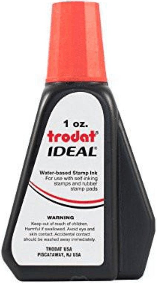 Red 2oz Refill Ink - Self Inking