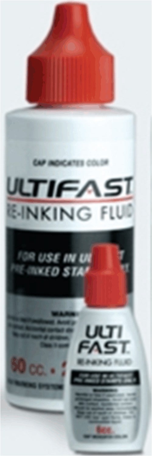 Red 2oz Refill Ink - UltiFast