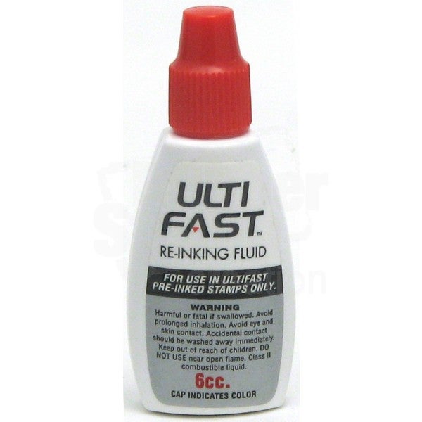 Red 6cc Refill Ink - UltiFast