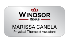 Regency - Windsor Rehab Name Tag